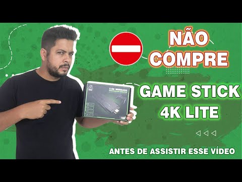 Game Stick 4k vale apena comprar? 3 pontos que você deve saber antes de comprar. (Vídeo Game retrô)