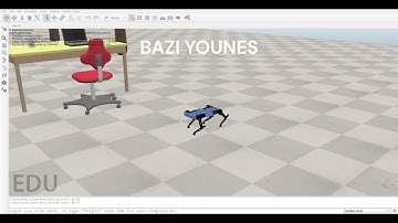 Robot Dog Simulation in CoppeliaSim (Vrep)