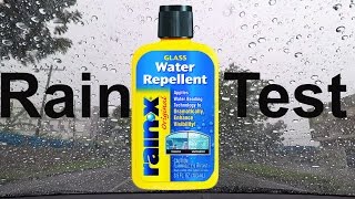 Windshield Rain Repellent : Rain x Review 