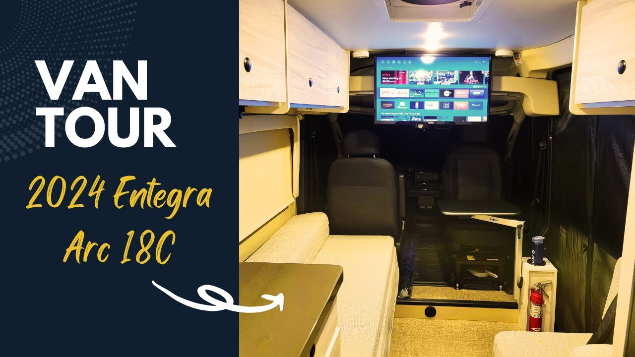 🚐 Camper Van Tour | 2024 Entegra Arc 18C!