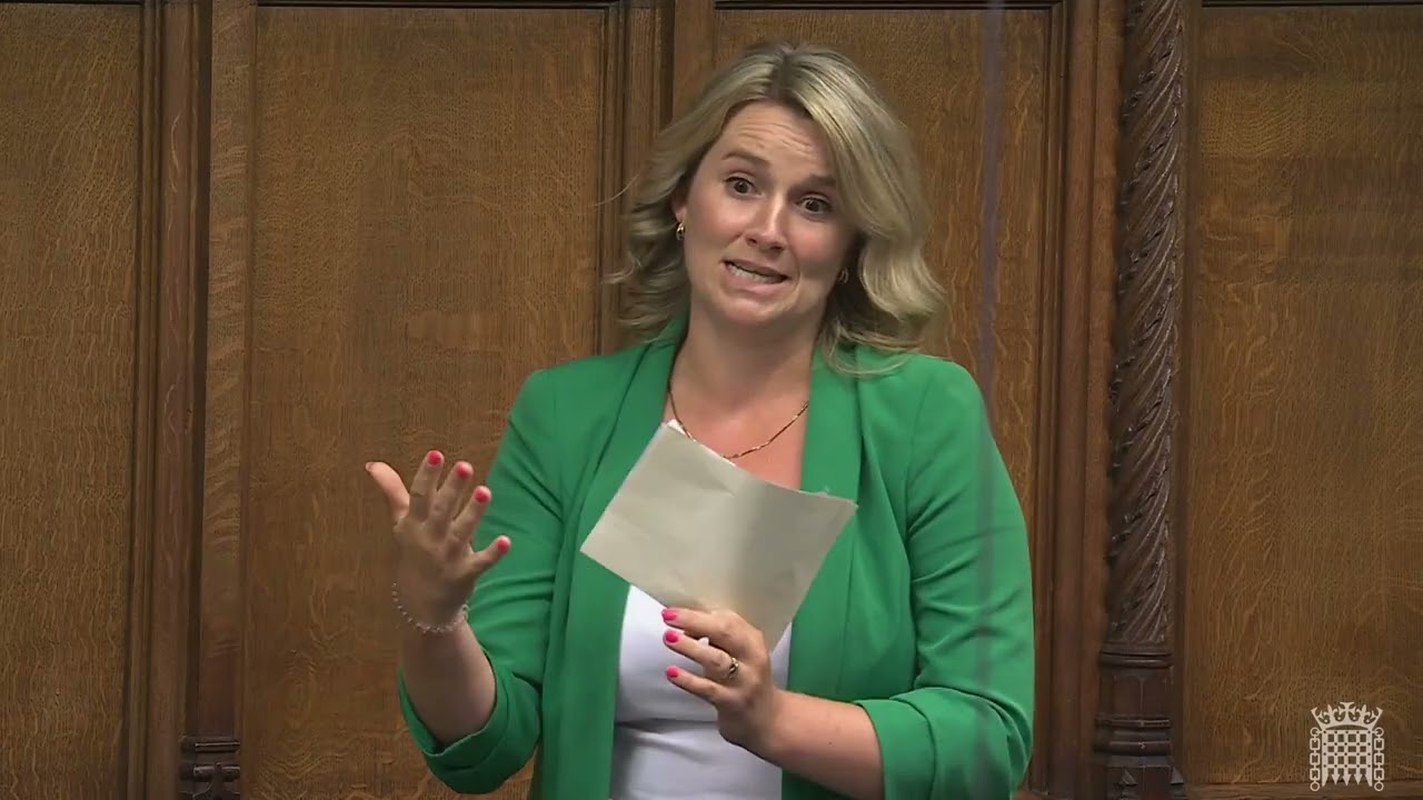Jess Brown-Fuller MP calls on Prime Minister to get to grips with water industry