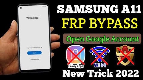 Samsung Galaxy A11/M11 Google Account Bypass/Unlock FRP Android 11 No Knox Security
