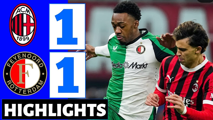AC Milan vs Feyenoord (1-1) | All GOALS & Extended HIGHLIGHTS | Champions League!