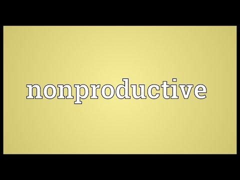 Header of nonproductive