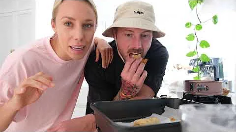 I vlogged our easter weekend at home and...it was ...
