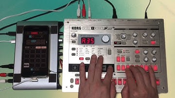 #090 Korg Electribe ES-1 MkII and KOALA SAMPLER(iPhone 6s Plus)