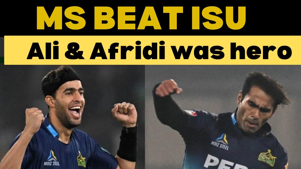 Rizwan Is extra Ordinary Captain | Multan Sultans Beat Islamabad ...