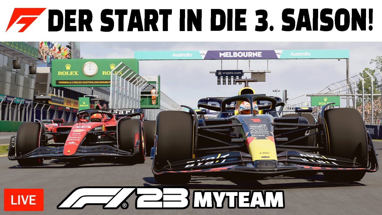 Neue Saison, neues Ziel Der Konstrukteurstitel! F1 23 MyTeam KARRIERE Australien and Imola