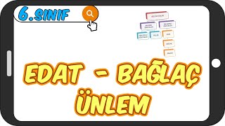 Edat - Bağlaç - Ünlem / Taktikli Anlatım 📙 6.Sınıf Türkçe #2023