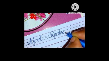 English beautifull handwriting video. English handwriting easy  tips.English cursive fonts writing.