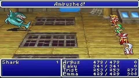 Final Fantasy 1 Dawn Of Souls Walkthrough Part 8: Crescent Lake Town & The Canoe