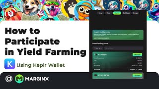 4/4 - Yield Farming using Keplr Wallet