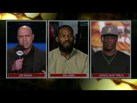 UFC 197 Jon Jones amp Ovince Saint Preux Talk to Joe Rogan