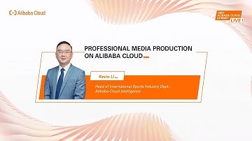 Digital Sports Technology | Professional Media Production on Alibaba Cloud