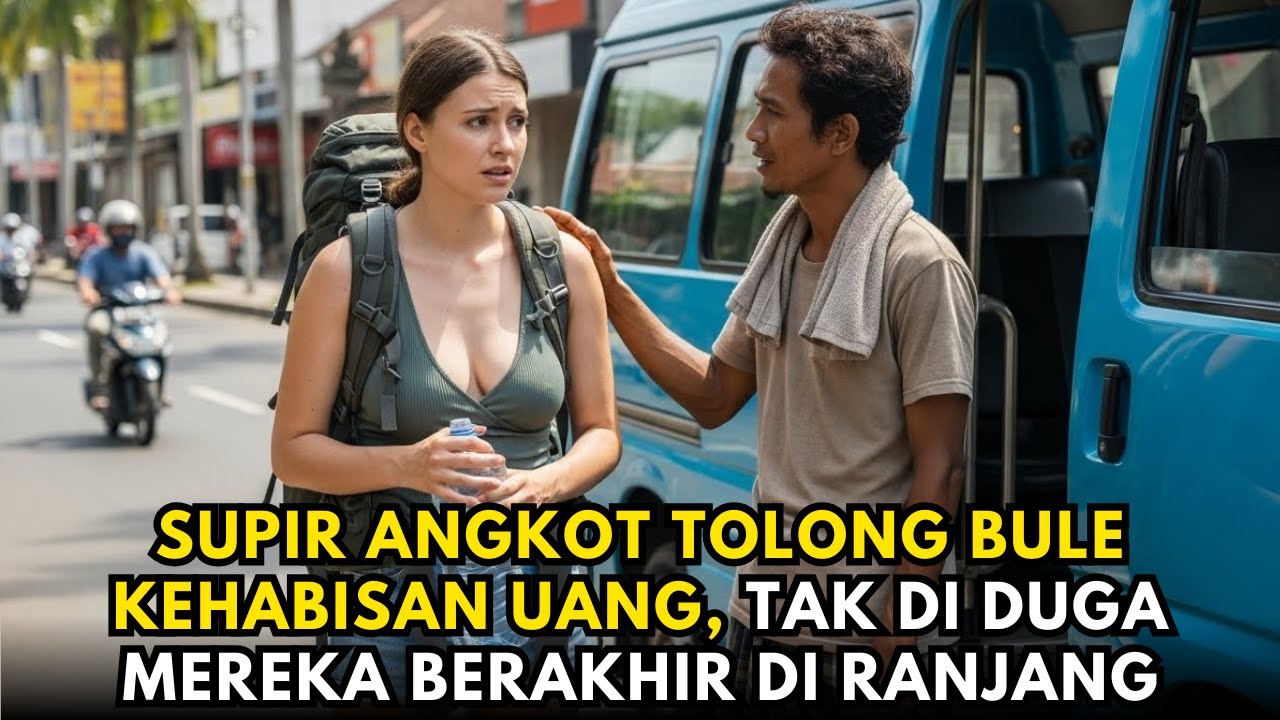 Supir Angkot Tolong Bule Cantik, Akhir Kisahnya Bikin Semua Kaget...
