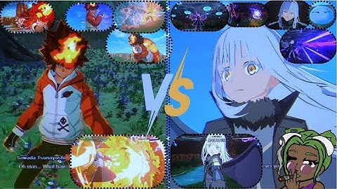 Dragon Ball Sparking ZERO MOD SHOWCASE Rimuru Tempest Vs Sawada Tsunayoshi #dbzmods #転生したらスライムだった件