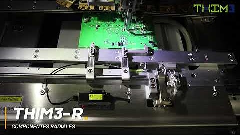 Máquina de Inserción de Componentes Radiales - THIM3-R