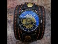 Let´s make a leather cuff watch for biker or steampunk friends