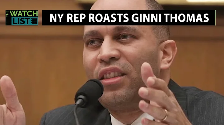 Hakeem Jeffries Destroys Ginni Thomas At Jan 6. He...
