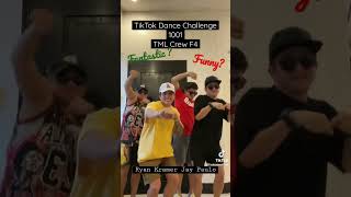 #Tiktok #Dancechallenge #1001 by #TMLCrew #F4 Kramer Jay Paulo Ryan #handsome #dancers #filipino