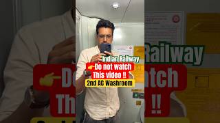 Washroom Of 2Nd Ac Coach Of Indian Railways