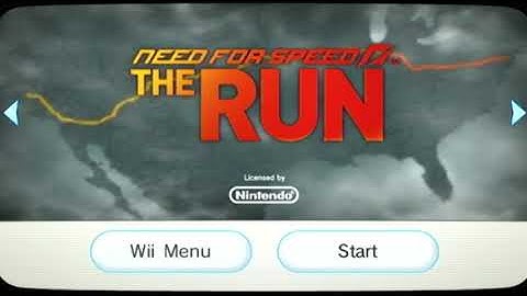 Need For Speed: The Run Disc Channel Intro