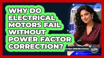 Why Do Electrical Motors Fail Without Power Factor Correction? - Electrical Engineering Essentials