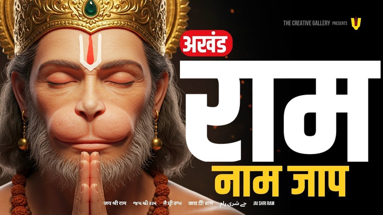 11000 Times Ram Naam Jaap | अखंड श्री राम जाप | Ram Ram Chanting Meditation | राम नाम जाप