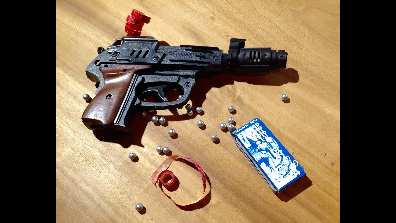 発火と同時に弾が出る！贅沢すぎる銀玉鉄砲、MASTER GUNで遊んでみた