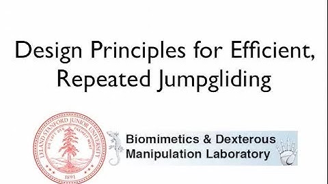 Design principles for efficient, repeated jumpgliding