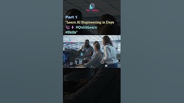 Learn AI Engineering in Days 📚⚡ #QuickLearn #Skills PART 1 @TEKTHRILL​