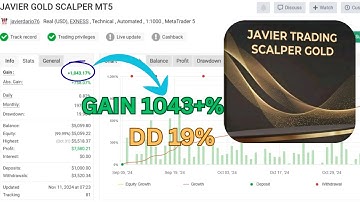 Javier Trading Scalper Gold EA MT4 with setfiles V 1.0 No DLL
