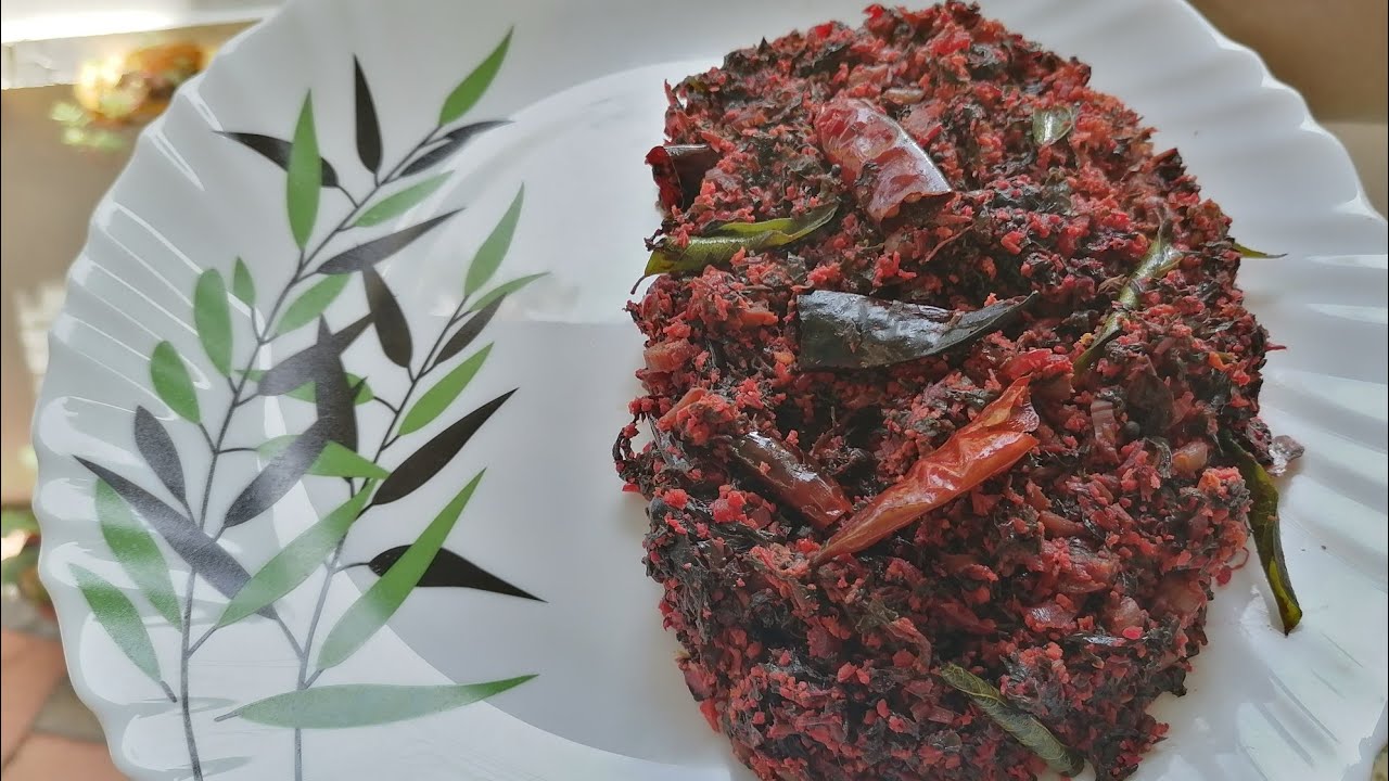 ചീര തോരൻ cheera thoran recipe kerala style spinach stir recipe