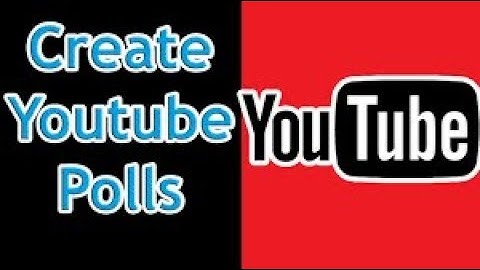 How to create a poll for youtube in pc (full tutorial video)