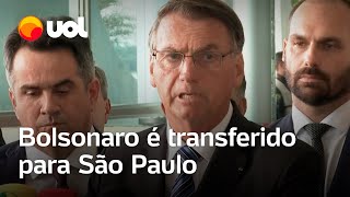 Bolsonaro é transferido para São Paulo após ser internado com infecção de pele,