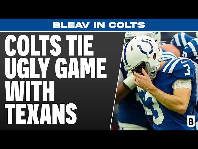 Indianapolis Colts: Studs, duds from Week 1 tie with Houston Texans