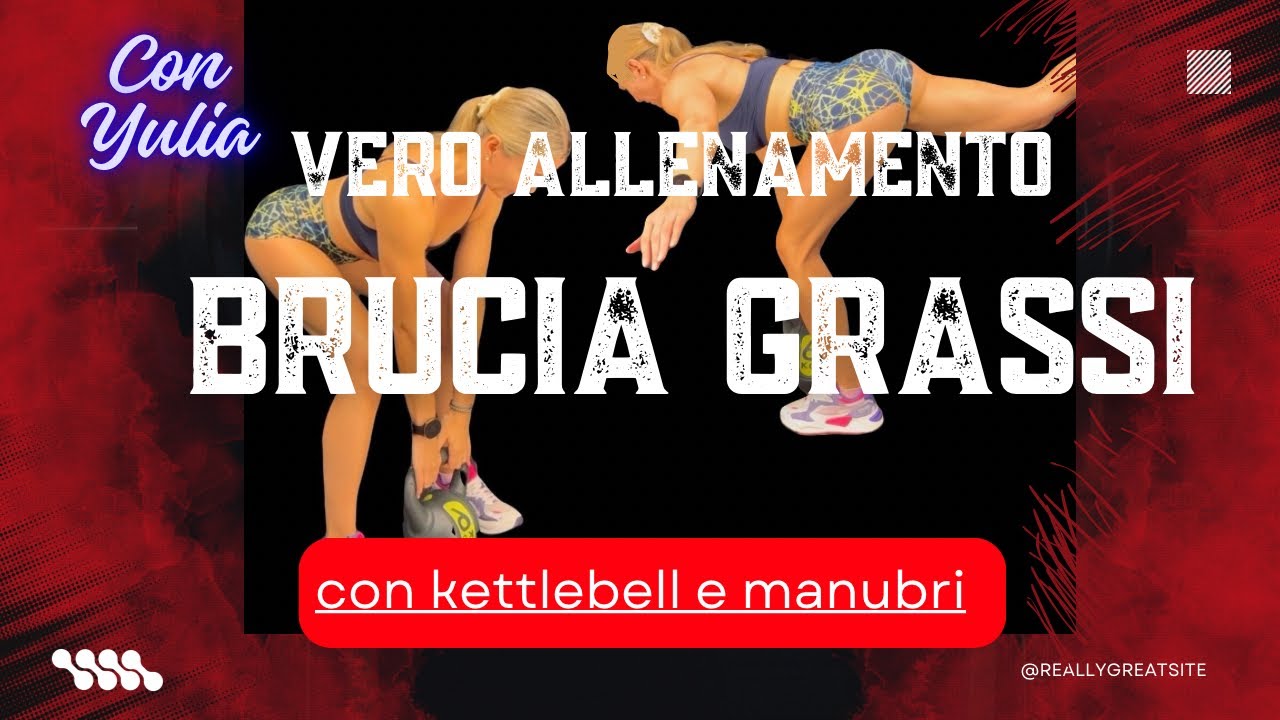 Circuito TOTAL BODY per bruciare i grassi, quello vero!