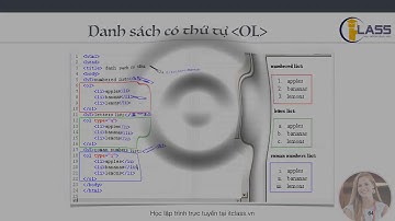 Chương 6 Tổng hợp các thẻ html phần 1