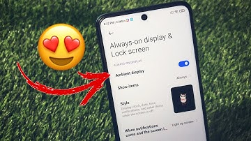 AOD on Curtana - How to use Always on Display in Redmi Note 9 Pro [Curtana] | MIUI 12 [Android 10]❤️