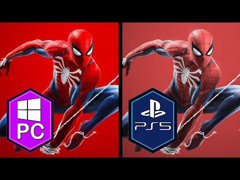 Spiderman PC vs PS5 Comparison [Remastered] [Ray Tracing]