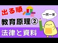 【保育士試験2026前期】教育原理② 出る順 聞き流し一問一答 ガチ暗記！法律と資料