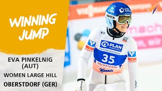 Reigning World Cup champ Pinkelnig back on top in Oberstdorf | FIS Ski Jumping World Cup 23-24