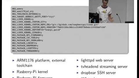 Buildroot: building embedded Linux systems made easy!
