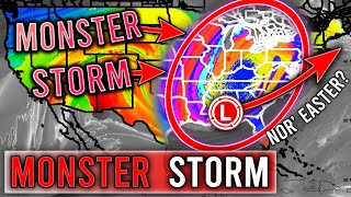 MONSTER Storm in the East... Potential Nor' Easter and Snowstorm?