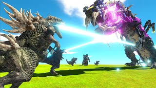 EVERY Godzilla vs HUGE Monster  Animal Revolt Battle Simulator