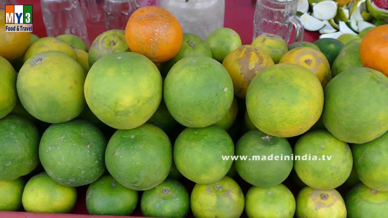 Orange Juice | MOSAMBI JUICE | PULP FREE ORANGE JUICE | MUMBAI STREET FOOD street food