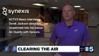 KCTV5 News interviews Derek Jackson about his investment into his Indoor Air Quality with Synexis.