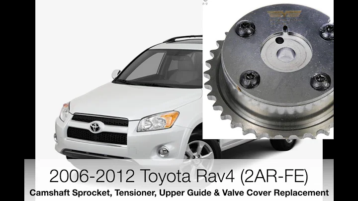 Toyota Rav4 Intake Cam Replacement Start-up Rattle Explanation & Repair. DIY Save $$ 2AR-FE 1AR-FE