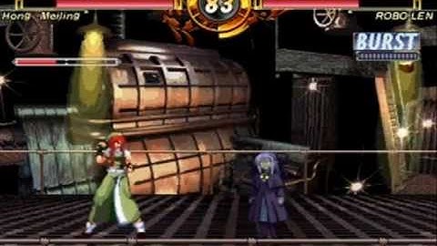 TheAerialRave MUGEN: Hong Meiling (Me) vs. Robo-Len