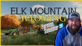 Elk Mountain Wyoming Map For FS22 (UPDATE 1.0.0.3)